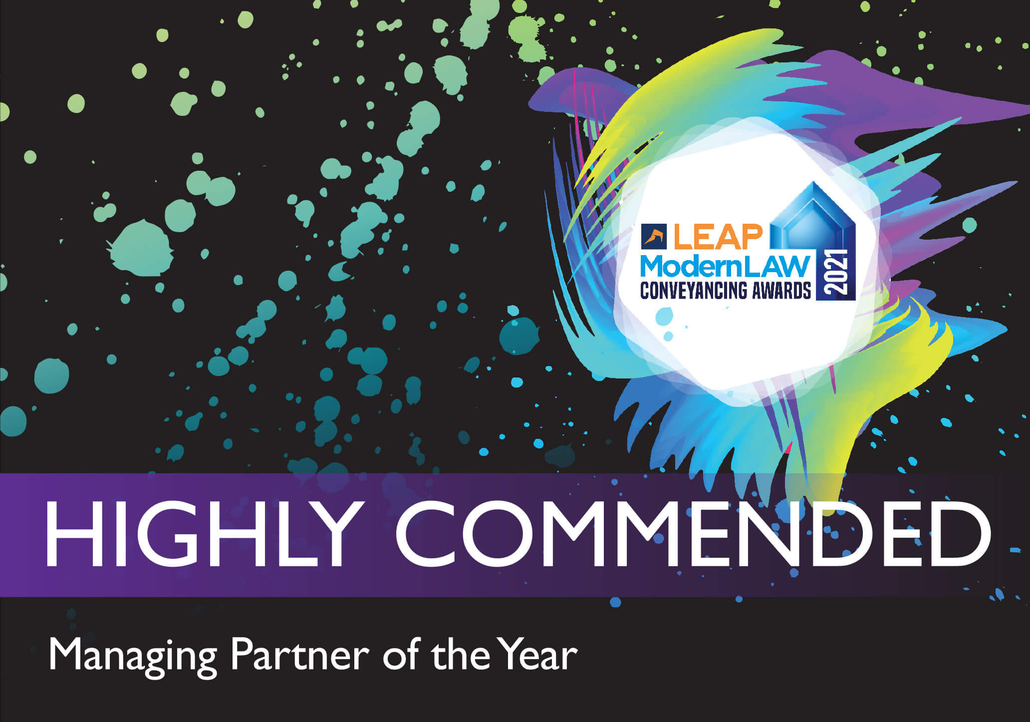 LEAP Modern Law Conveyancing Awards 2021